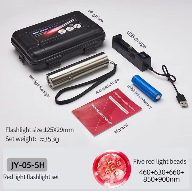 Binchi Health Electronics Rotlichttherapie-Stabgerät, Körper, Unisex - Bild 1