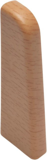 OBI Endstück Buche Braun, 2 Stück, B: 6,0 cm, H: 2,0 cm - Bild 1
