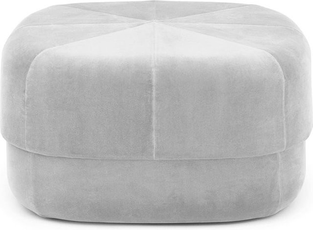 Normann Copenhagen Circus Hocker in Beige mit Veloursstoff - Bild 1