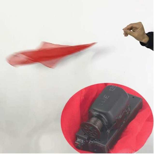 Enjoyer Flying Silk, magisches elektronisches Gerät, Rot - Bild 1