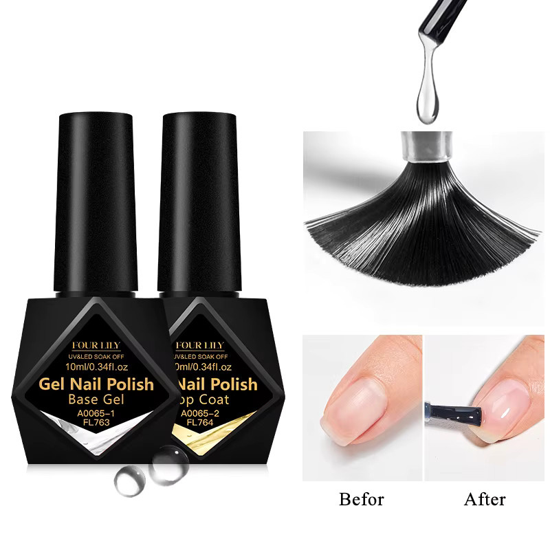 Four Lily Matt Top Coat Gel-Nagellack, 10 ml - Bild 5