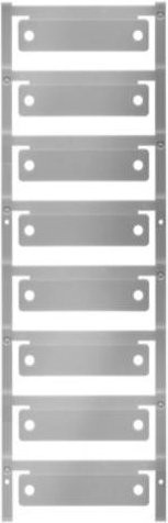 Weidmüller Gerätemarkierung CC 15/60 O4MM MC NE SI in Silber, Beschriftungsfläche: Breite: 60 mm, Höhe: 15 mm - Bild 1