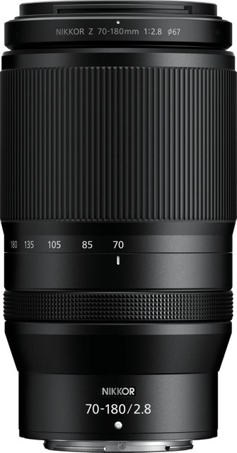 Nikon Nikkor Z 70-180mm f/2.8 Objektiv in Schwarz - Bild 1