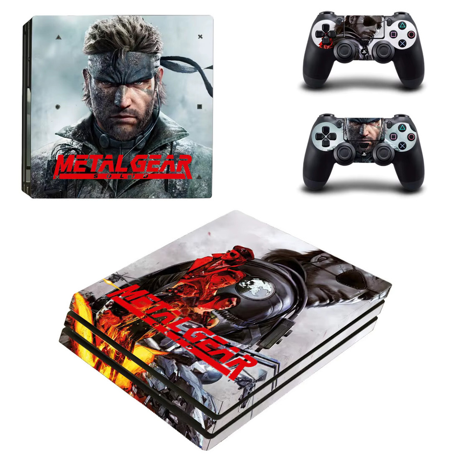 Personalisierte PS4 Pro Skin Sticker Aufkleberhülle für Sony PlayStation 4 Pro Konsole und Controller aus Vinyl - Bild 2