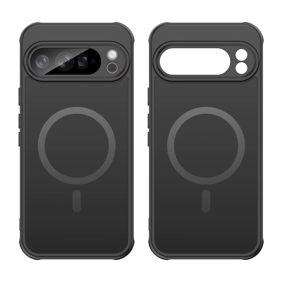 DecoPhone Magnetische Handy-Schutzhülle für Google Pixel 10 Pro, Google Pixel 10 und Pixel 10 Pro XL, stoßfeste Rückseite für Android, Blau und Schwarz - Bild 4