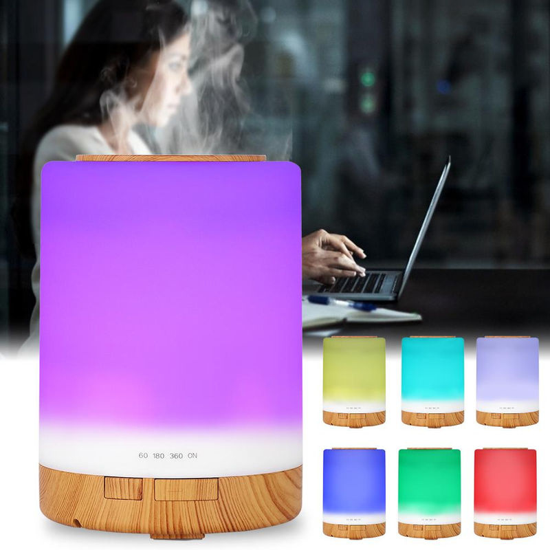 OutsideWorld Ultraschall Luftbefeuchter und Aromatherapie Diffuser mit Fernbedienung, 300ml, Mehrfarbig - Bild 2