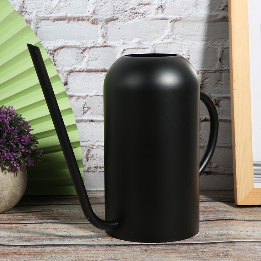 KONNWEI Edelstahl Gießkanne mit langem Ausguss für Garten, Pflanzen und Bonsai, 1,5 l - Bild 8