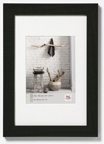 Walther Design Bilderrahmen HOME aus Holz in Schwarz, B x H: 44,5 x 54,6 cm - Bild 1