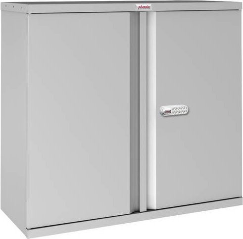 Phoenix SCL0891GGE Schließfachschrank SCL-Serie aus Stahl mit Elektronikschloss in Mattgrau, Blau oder Rot - Bild 1