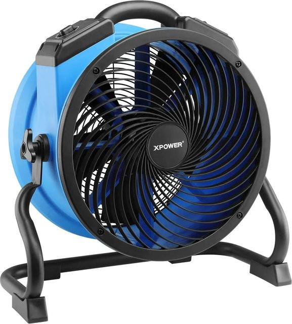 Xpower FC-300 Mehrzweck-Luftzirkulator 14 Zoll mit 3-Stunden-Timer in Blau/Multicolor - Bild 1