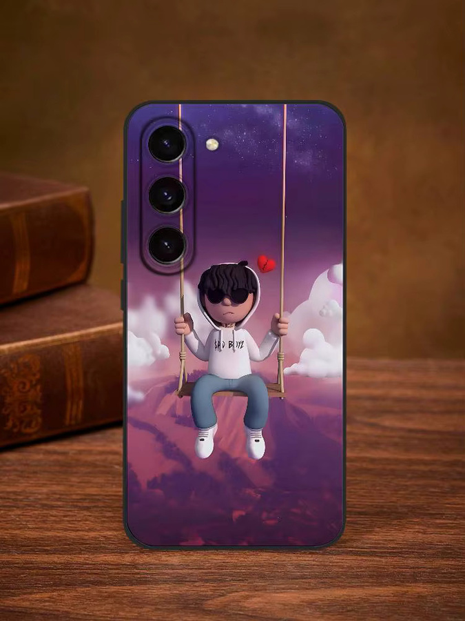 Mesuca J-Junior H Sad Boyz Soft Cover Handyhülle für Samsung Galaxy S21 S22 S23 S24 S25 S26 Ultra FE Plus 5G A52S in Multicolour - Bild 5