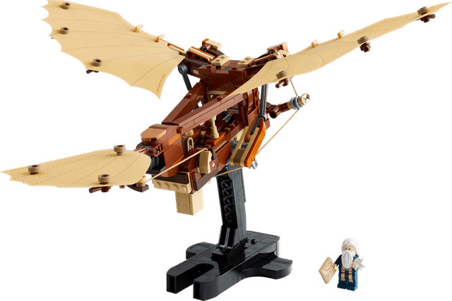 LEGO Icons Leonardo da Vincis Fluggerät Konstruktionsspielzeug - Bild 5