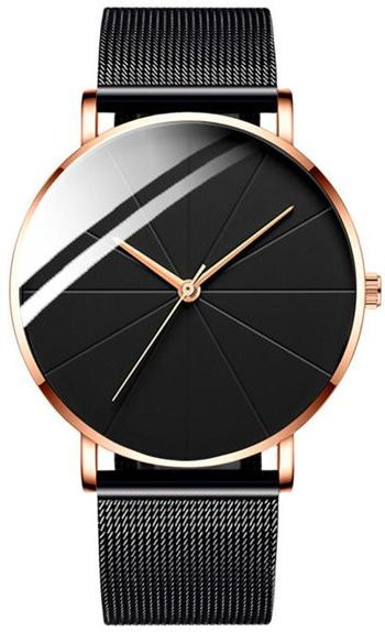 Your Fashion Armbanduhr Edelstahl, Roségold, Quarz, 40 mm, Damen - Bild 1