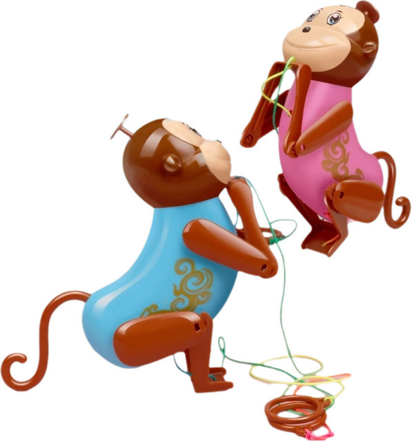 Datgo Interaktives Cartoon-Affen-Kletterseil-Spielzeug, Tiere, ab 0 Jahre - Bild 1