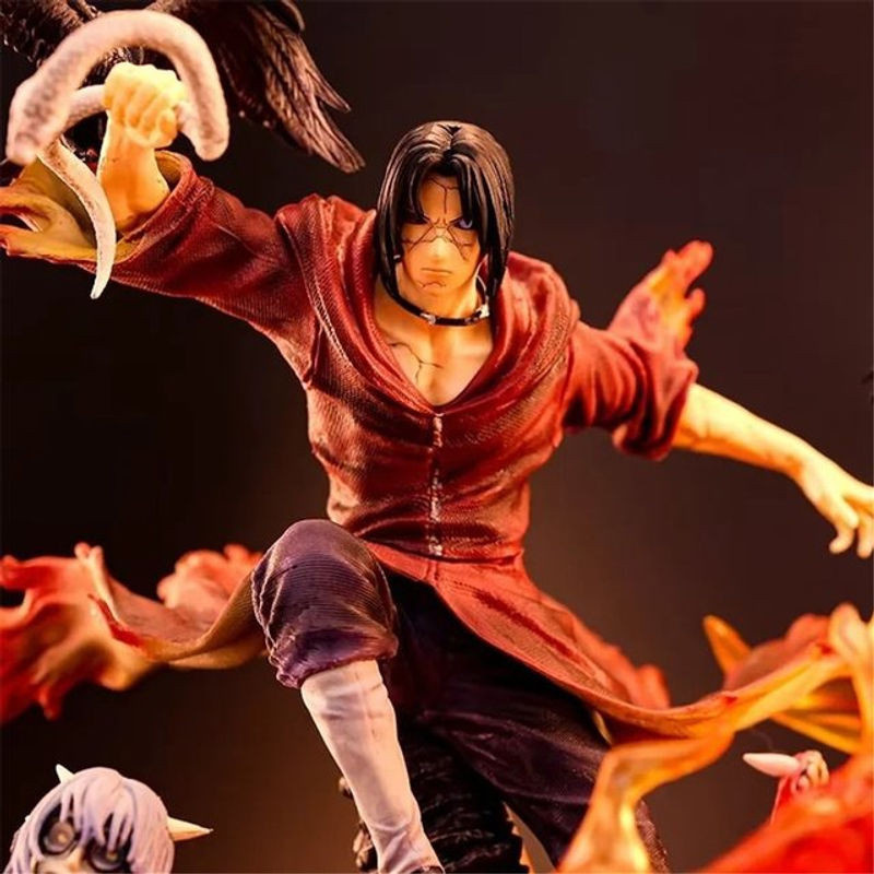 Bandai Anime Akatsuki Uchiha Itachi Susanoo Ver. Action Figure aus PVC in Rot - Bild 1