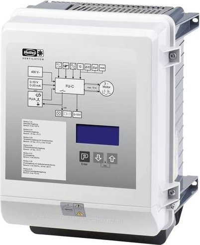 Helios Frequenzumrichter 5466 für Ventilatoren in Weiß - Bild 1