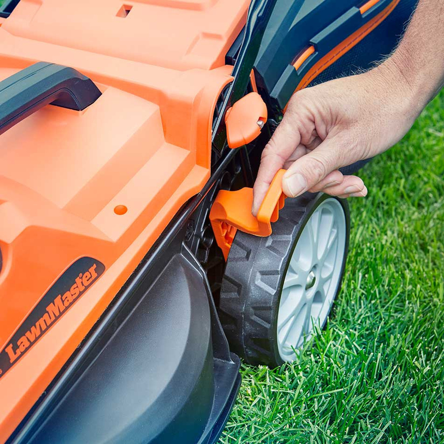 LawnMaster Akku-Rasenmäher 24V mit 34 cm Schnittbreite - Bild 3