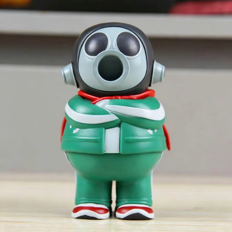 Bandai Dragon Ball Akira Toriyama Selbstporträt, Anime-Figur, Q-Version, Transparentes Mini-Modell - Bild 2