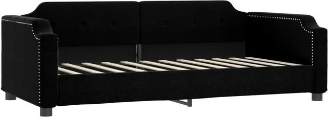vidaXL Tagesbett Schwarz B/T/H: 200 x 80 x 66,5 cm - Bild 1