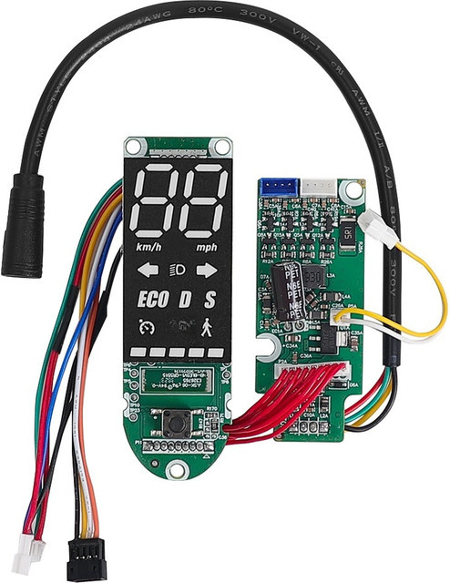 Ninebot F2 Pro Elektroroller Armaturenbrett-Display, wasserdichter Leistungsmonitor in Schwarz und Transparent - Bild 1