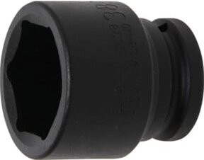 BGS Kraft-Steckschlüssel-Einsatz Sechskant 5638 aus Chrom-Molybdänstahl mit 20 mm (3/4 Zoll) Antrieb und 38 mm Schlüsselweite - Bild 1