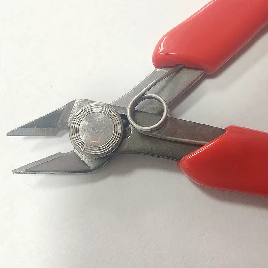 PINTUDY Seitenschneider aus Edelstahl in Rot für DIY Elektronik und 3D-Drucker Kabel Cutter - Bild 4