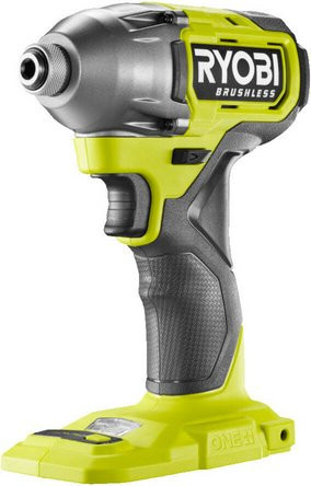 Ryobi Schlagbohrschrauber RID18BL-0 One+ mit 300 Nm Drehmoment und 1/4 Hex-Aufnahme in Grün - Bild 1