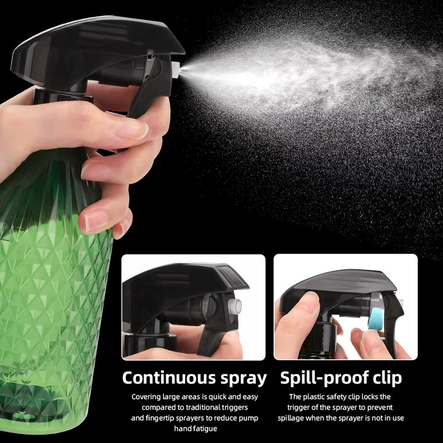 Professionelle Spray Flasche, nachfüllbare Kunststoff Sprühflasche - Bild 2