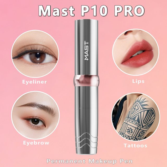 Mast P10 PRO Permanent Make-up Maschine, 2-10V, 3,0 mm Hub - Bild 1
