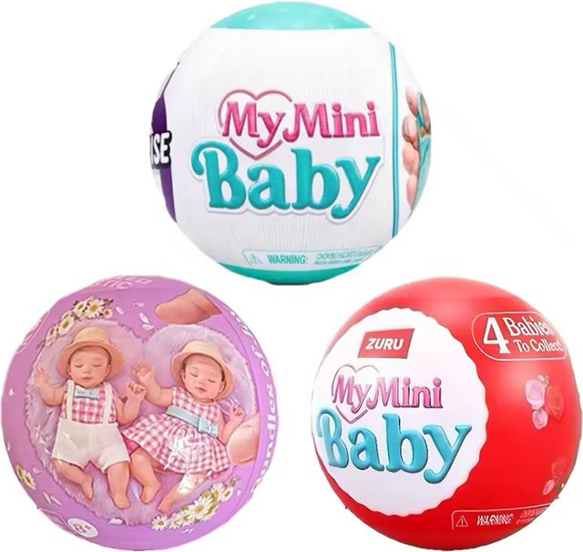 ZURU Surprise Baby Ball Serie 1 2, Silikon-Puppe, ab 3 Jahren - Bild 1