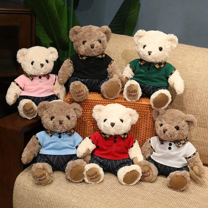Bai Fen Bai Toys Teddybär Plüschtier Paul Krawatte T-Shirt 30 cm - Bild 3
