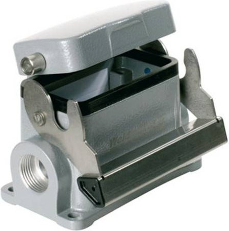 Weidmüller HDC 10B SDLU 2M20G 1787700000 Sockelgehäuse aus Edelstahl in Grau - Bild 1