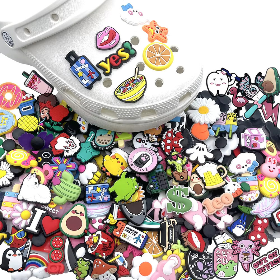 Cartoon-Schuh-Charms, Unisex, Hot Toys - Bild 3