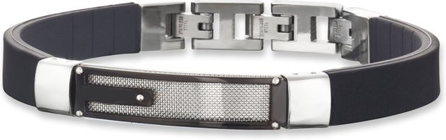 Save Brave Armband Edelstahl, Silber, Herren - Bild 1