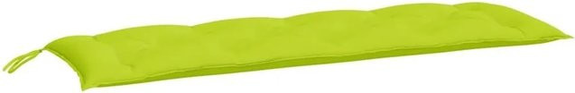 vidaXL Gartenbank-Auflage aus Oxford-Gewebe in Grün, B/T/H: 150 x 50 x 7 cm - Bild 1