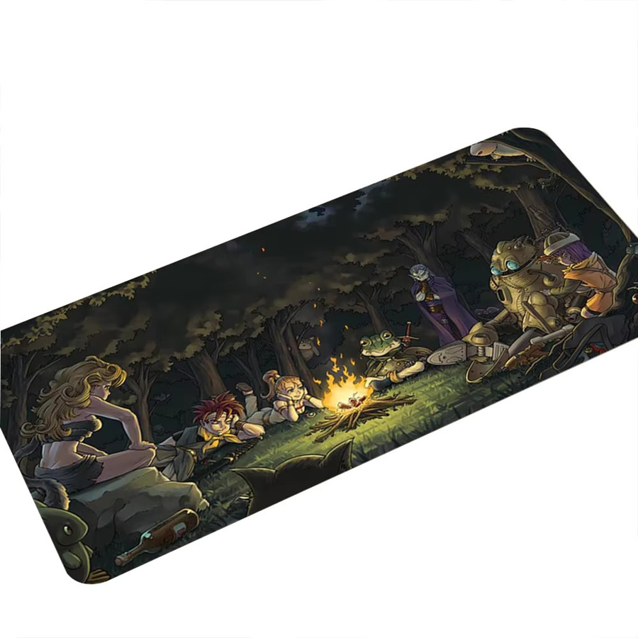 Bandai Anime Gamer Speed C-Chrono Trigger Mauspad in Multicolour mit gummiertem Rand für Gaming-Tastaturen und Desktop-Zubehör - Bild 2