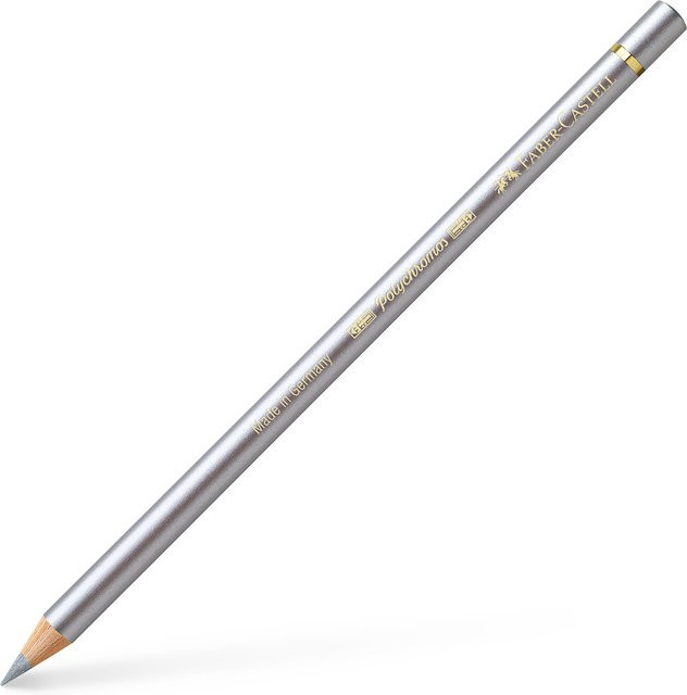 Faber Castell Polychromos Farbstift Silber für Profis - Bild 1
