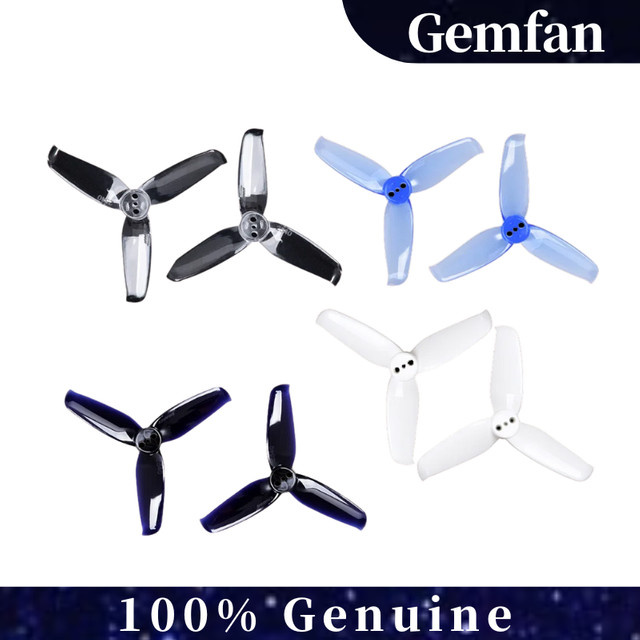 Gemfan Flash 2540 2,5x4 3-Paddel-Propeller, 4 Paar - Bild 1