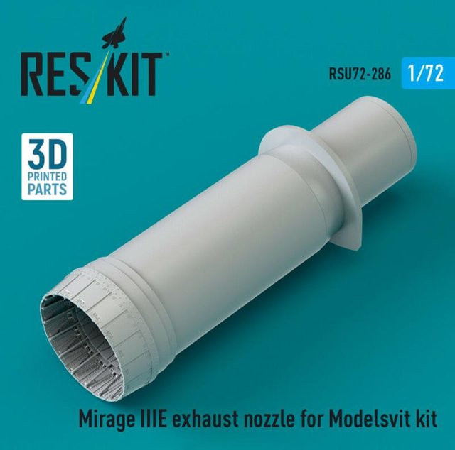 ResKit Models Mirage IIIE - Exhaust nozzle, 3D Printed - Bild 1