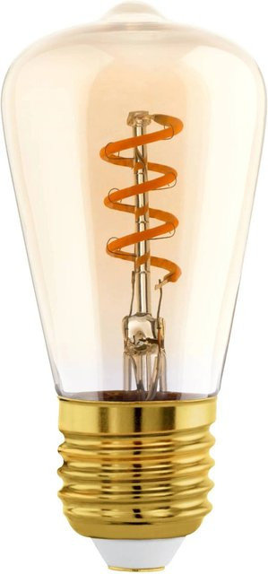 Eglo LED Leuchtmittel E27 Globeform in Transparent mit warmweißem Licht 2.000 K, 4 W, dimmbar - Bild 1
