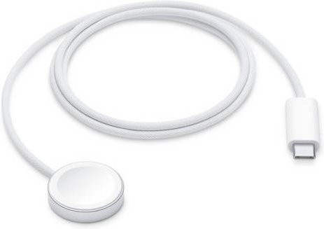 Apple magnetisches USB-C Schnellladegerät für Apple Watch in Weiß, Kabellänge: 1 m - Bild 1