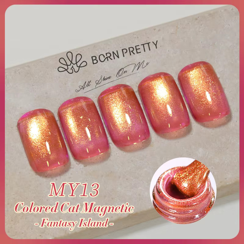 BORN PRETTY Fantasy Coloured Cat Magnetic Gel, 10 ml, Glänzend - Bild 3
