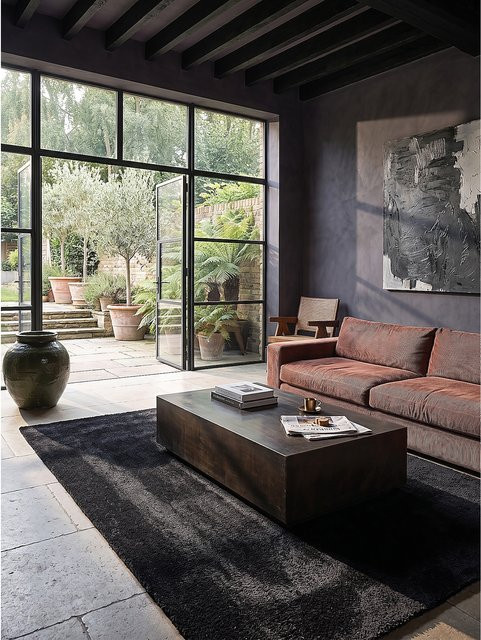 Antirutsch Teppich Kadima Design von ALDAN in Schwarz, B/T: 120 x 160 cm - Bild 1