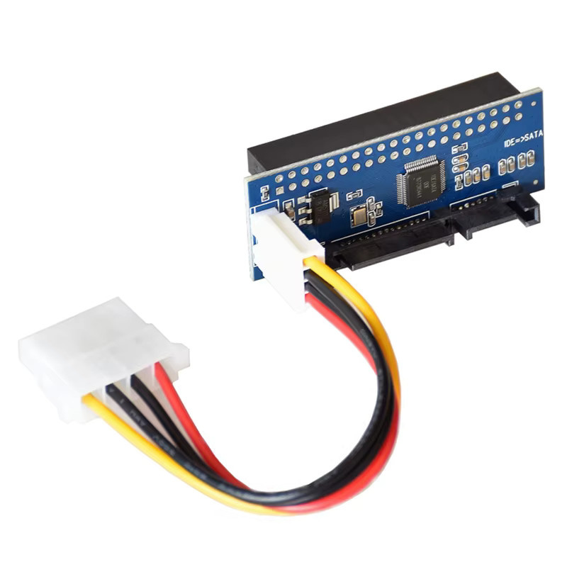 SZVIVID HDD 3,5 IDE zu SATA Adapter Festplattenkonverter PATA IDE 39/40Pin zu SATA 22Pin mit Datenkabel - Bild 1