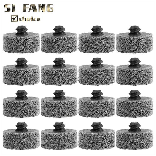 SI FANG Polierscheiben aus Nylonfaser, 9er Set Vliesscheiben zum Polieren von Metall und Marmor, 25 mm - Bild 1