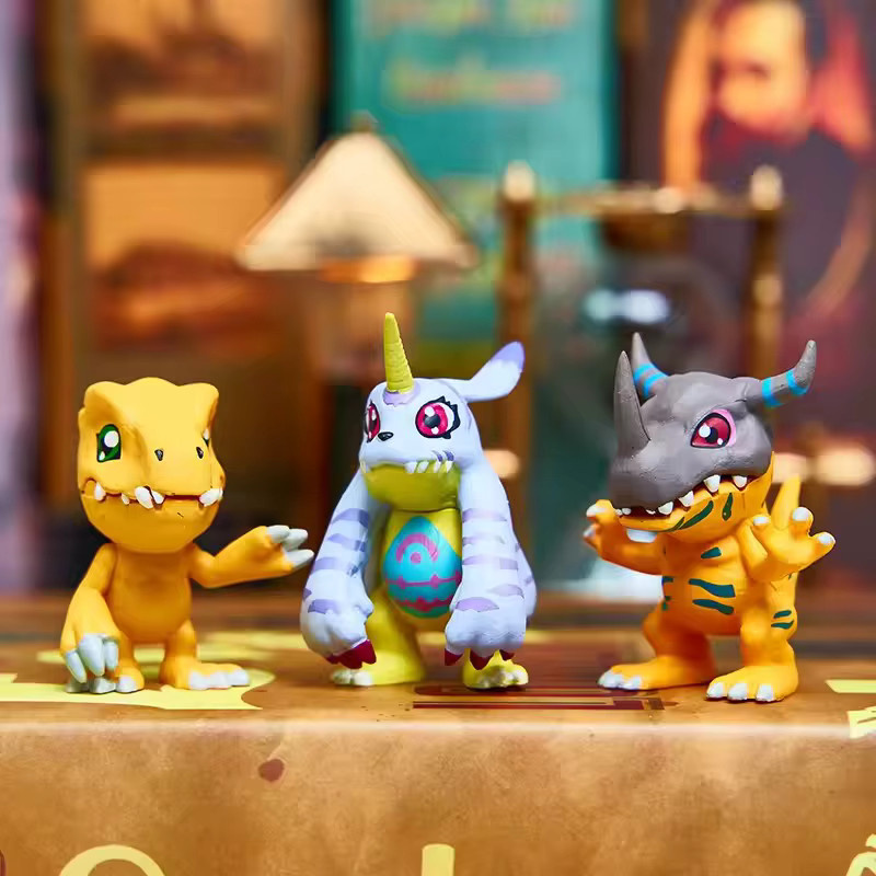 Bandai Digimon Adventure Anime-Modell Spielzeugpuppen, 9-teiliges Set - Bild 3