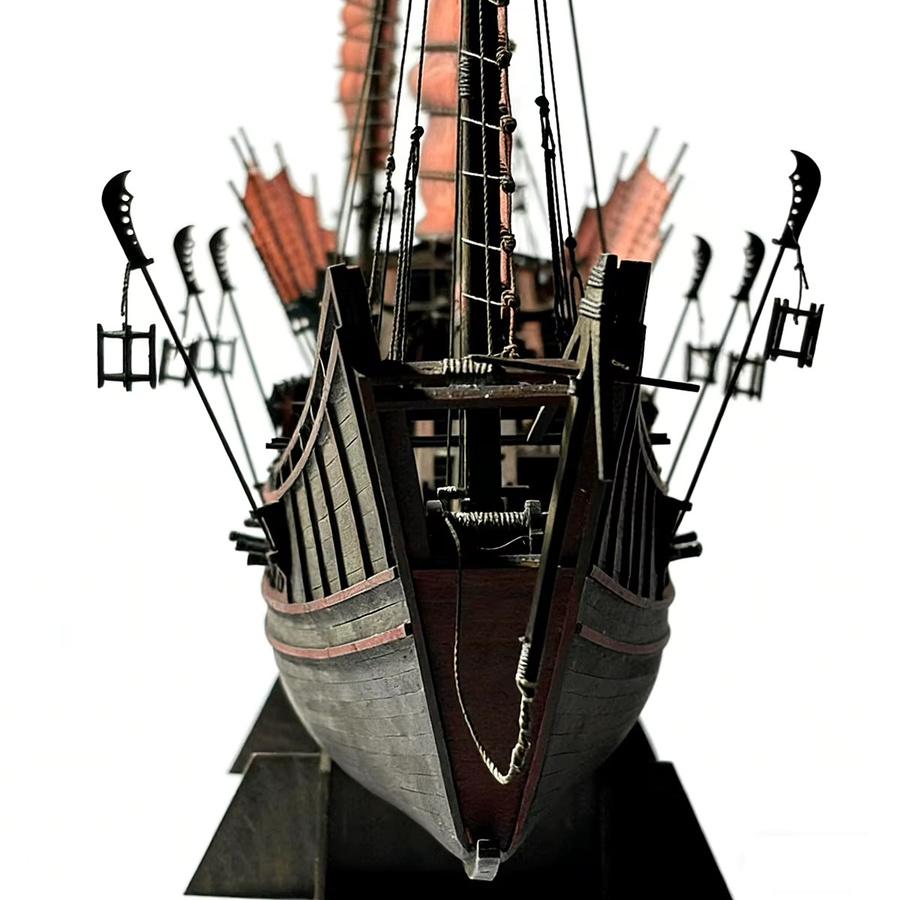 AT 99 MODEL Königin Elizabeth Segelschiff-Montagemodell, 1:96, statischer Modellbausatz - Bild 5