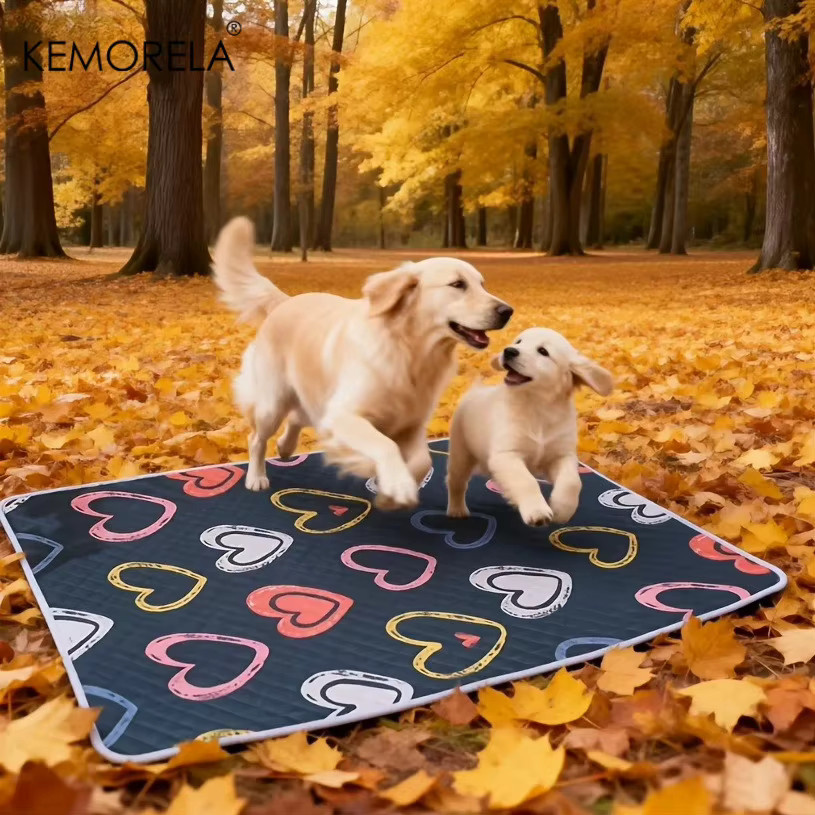 Kemorela Hunde-Kühlmatte als Hundetrainingsunterlage, waschbar und geruchsabweisend - Bild 4