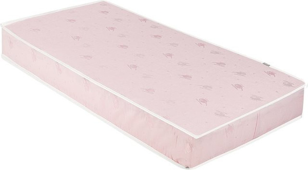 Kikkaboo Babybett Matratze CocoCraft Standard aus 2 Lagen 3D-Schaum, rosa, B/T: 120 x 60 cm, Höhe: 15 cm