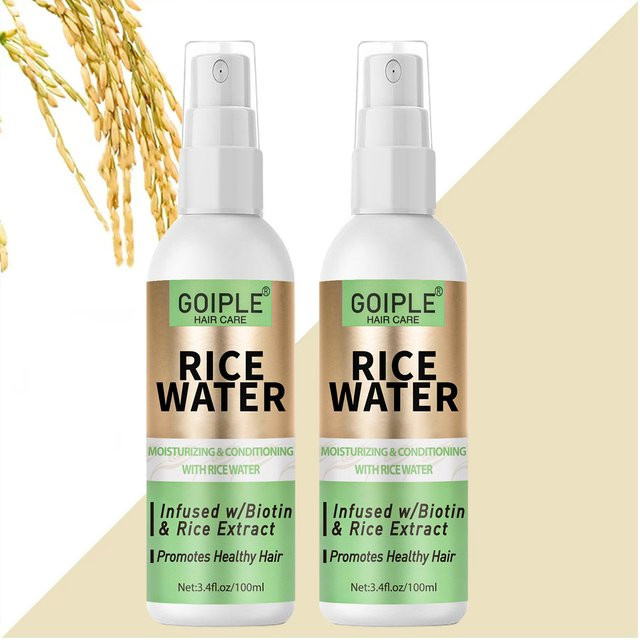 lockmio Rice Water Haarpflegespray, Leave-In-Conditioner, Damen, 2 Stück - Bild 1